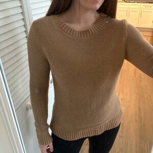 J Crew Brown Crew Neck Sweater